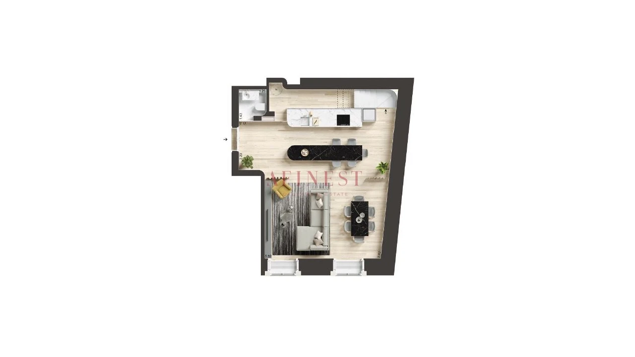 Apartamento T1 para Venda em Santo António Foto 9