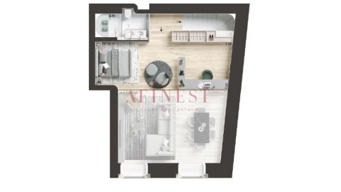 Apartamento T1 para Venda em Santo António