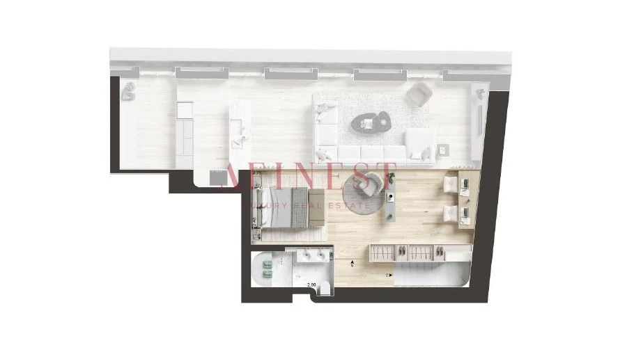 Apartamento T1 para Venda em Santo António Foto 11