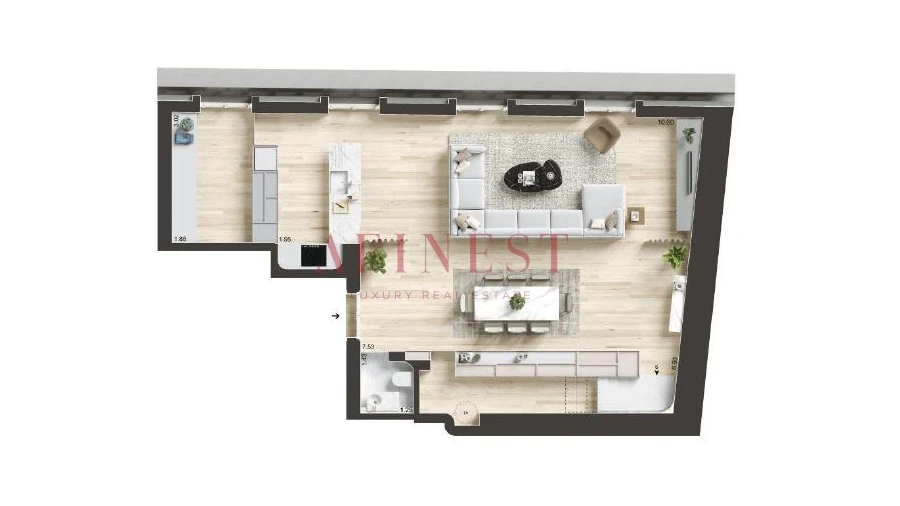 Apartamento T1 para Venda em Santo António Foto 12