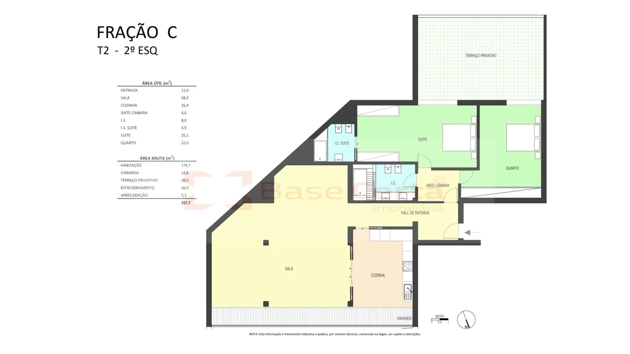 Apartamento T2 para Venda em Santa Clara Foto 12