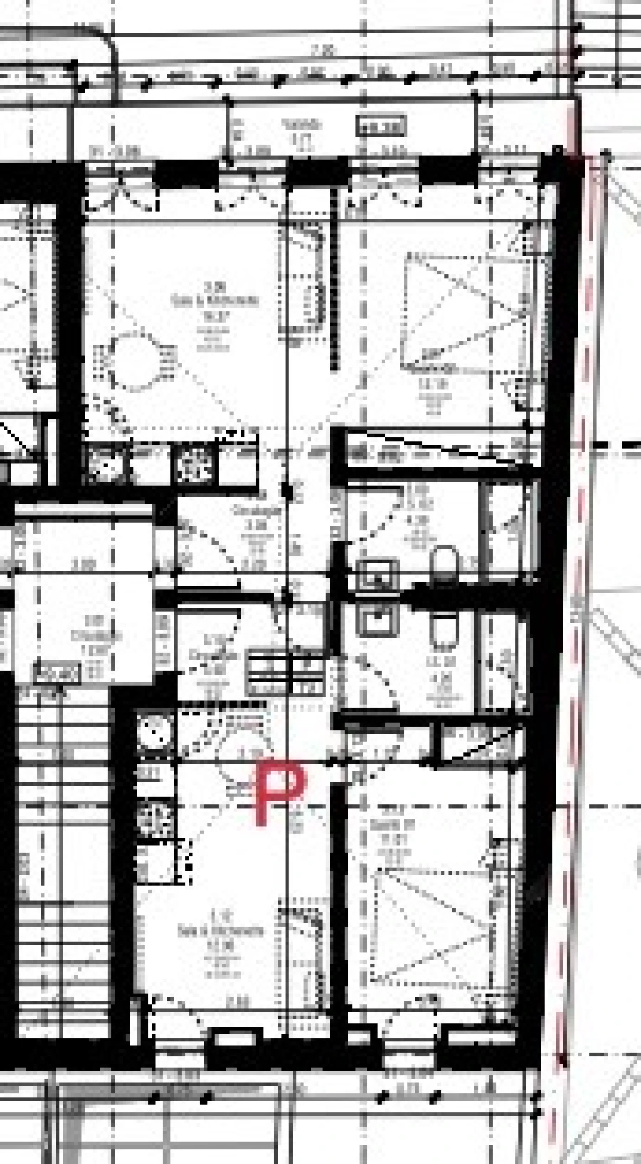 Apartamento T2 para Venda em Cedofeita, Santo Ildefonso, Sé, Miragaia, São Nicolau e Vitória Planta 2