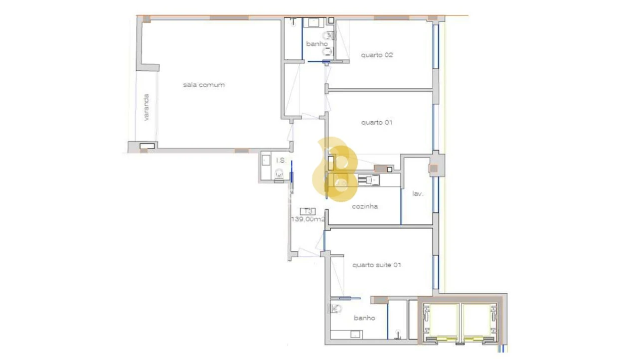 Apartamento T3 para Venda em Cedofeita, Santo Ildefonso, Sé, Miragaia, São Nicolau e Vitória Foto 13