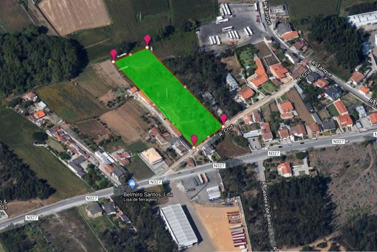 Terreno para Venda em São Miguel do Souto e Mosteirô Planta 1