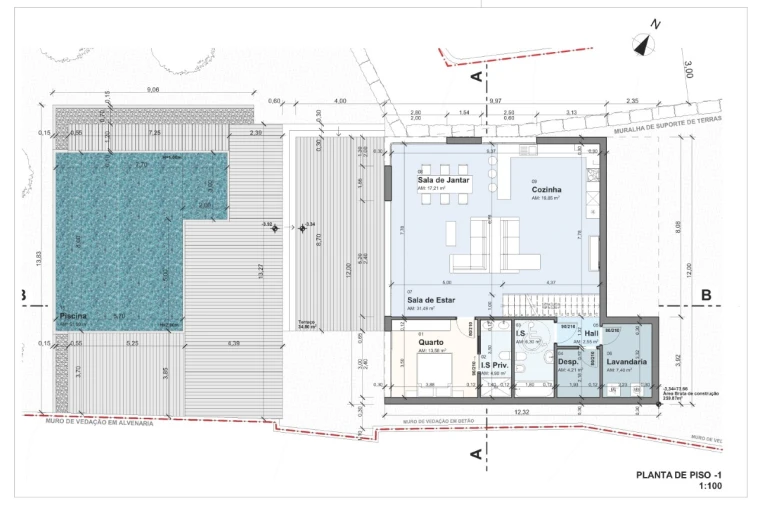 Moradia T3 para Venda em Turcifal Planta 2
