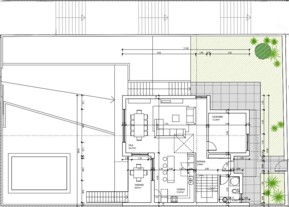 Moradia T4 para Venda em Corroios Planta 2