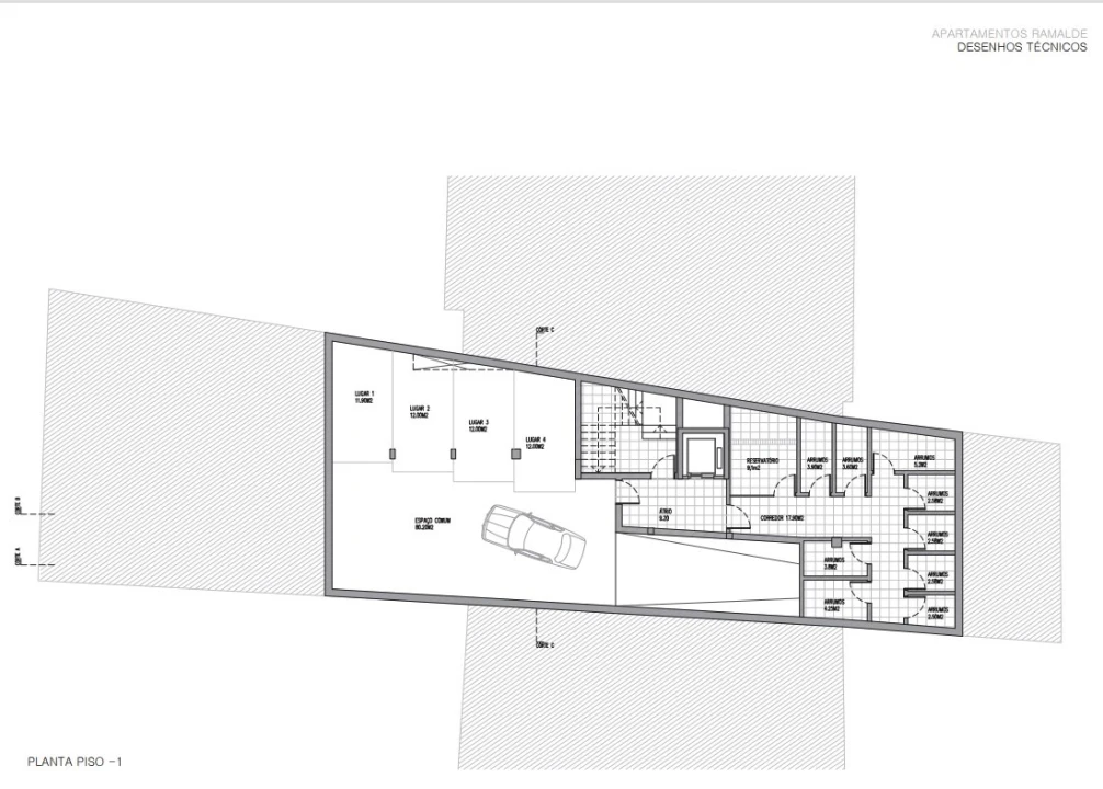 Apartamento T1 para Venda em Ramalde Planta 3