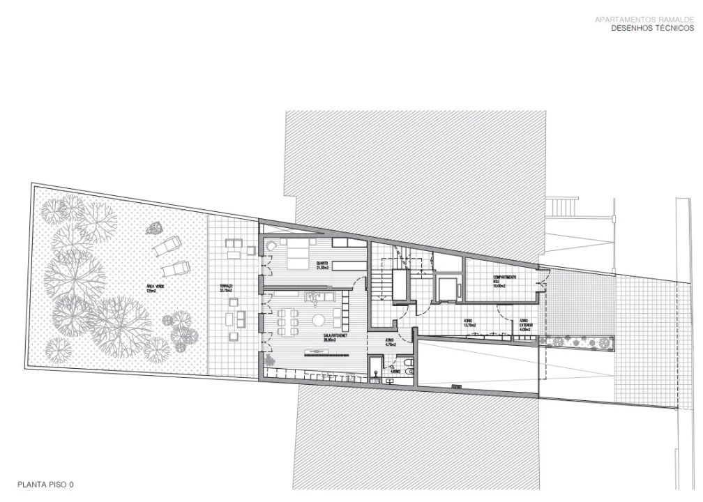 Apartamento T1 para Venda em Ramalde Planta 4