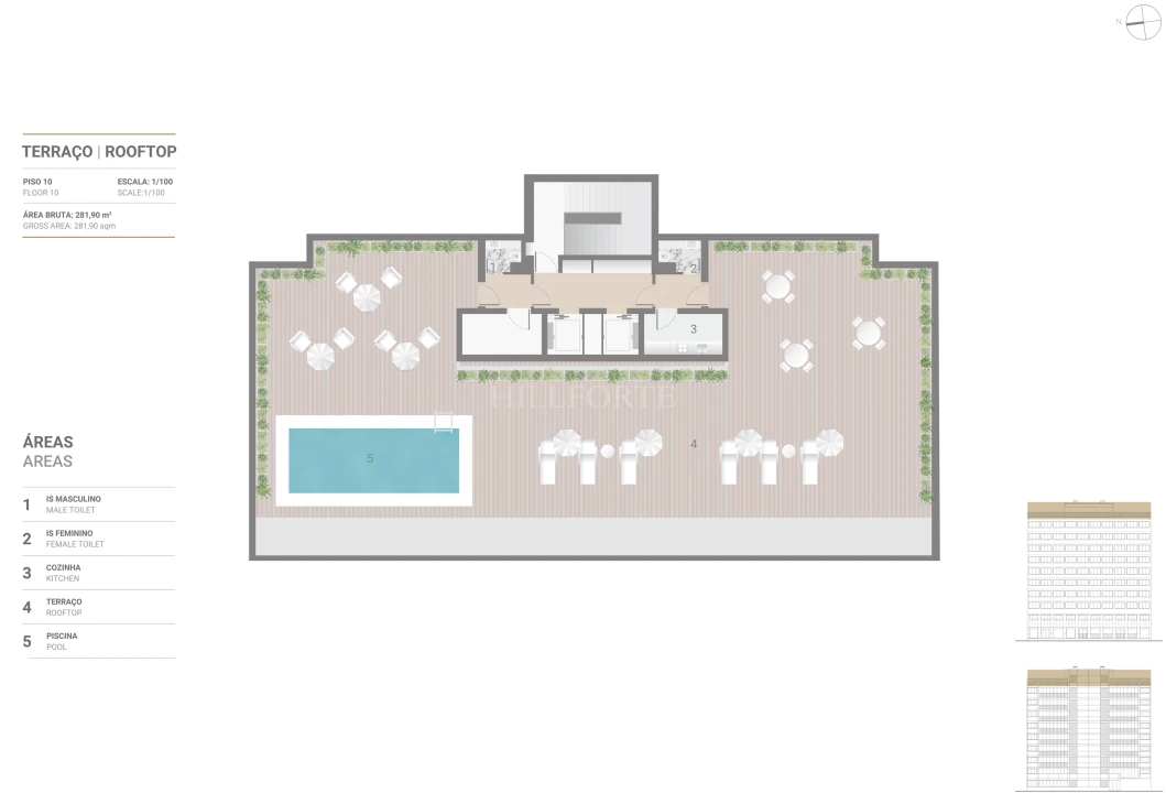 Apartamento T1 para Venda em Estrela Planta 2