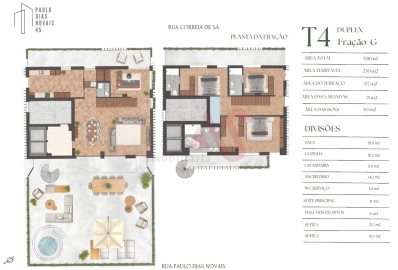 Apartamento T4 para Venda em Lordelo do Ouro e Massarelos