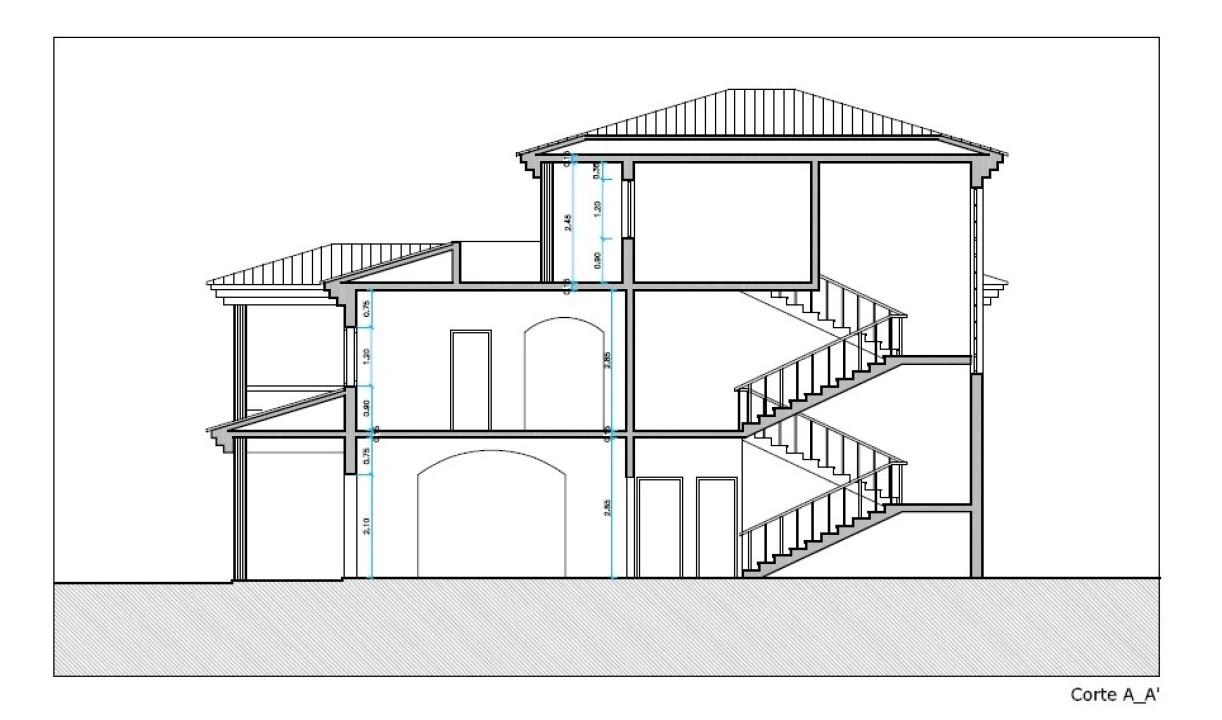 Moradia T6 para Venda em Santo Antonio Planta 11