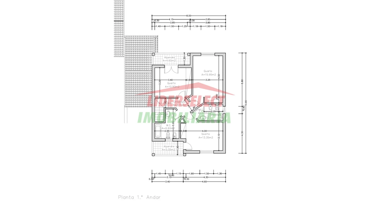 Moradia T3 para Venda em Ribamar Foto 10