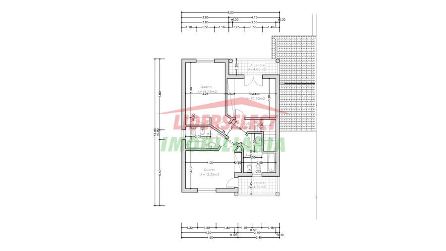 Moradia T3 para Venda em Ribamar Foto 11