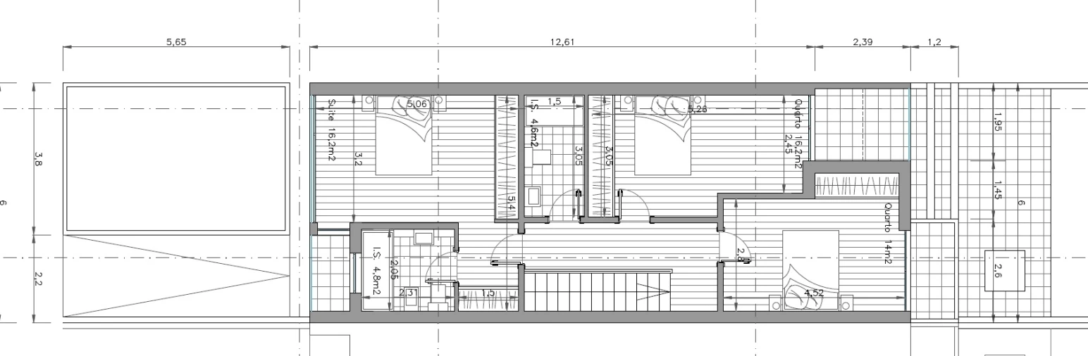 Moradia T3 para Venda em Aradas Planta 4