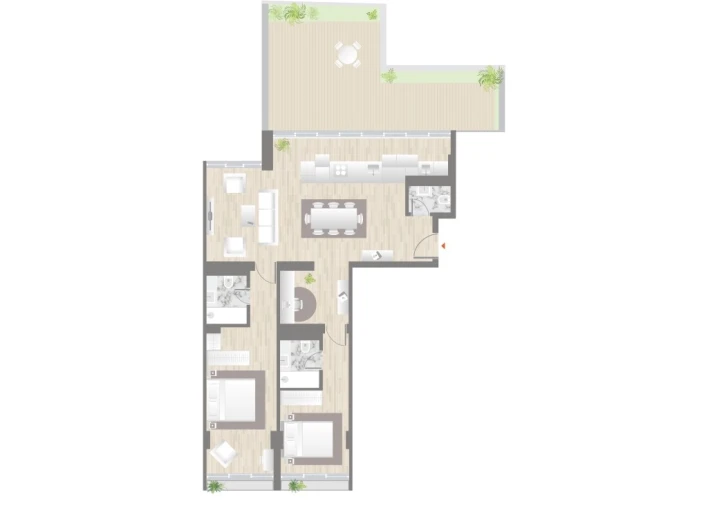Apartamento T2 para Venda em Estrela Planta 1