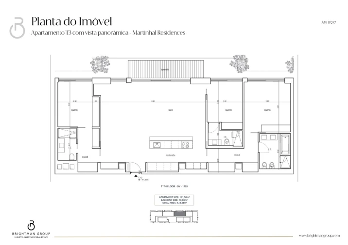 Apartamento T3 para Venda em Parque das Nações Planta 1
