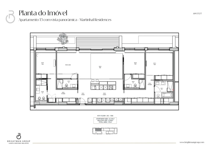 Apartamento T3 para Venda em Parque das Nações Planta 1