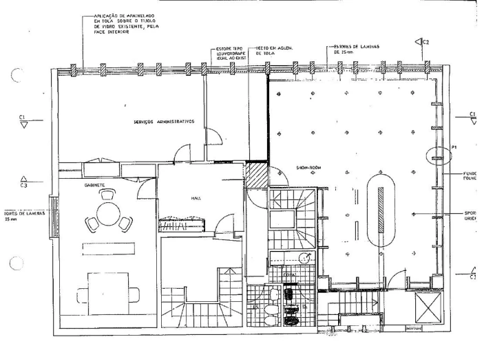 Escritório para Venda em Custóias, Leça do Balio e Guifões Planta 1