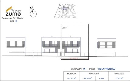Moradia T4 para Venda em Buarcos