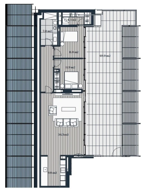 Apartamento T2 para Venda em Marvila