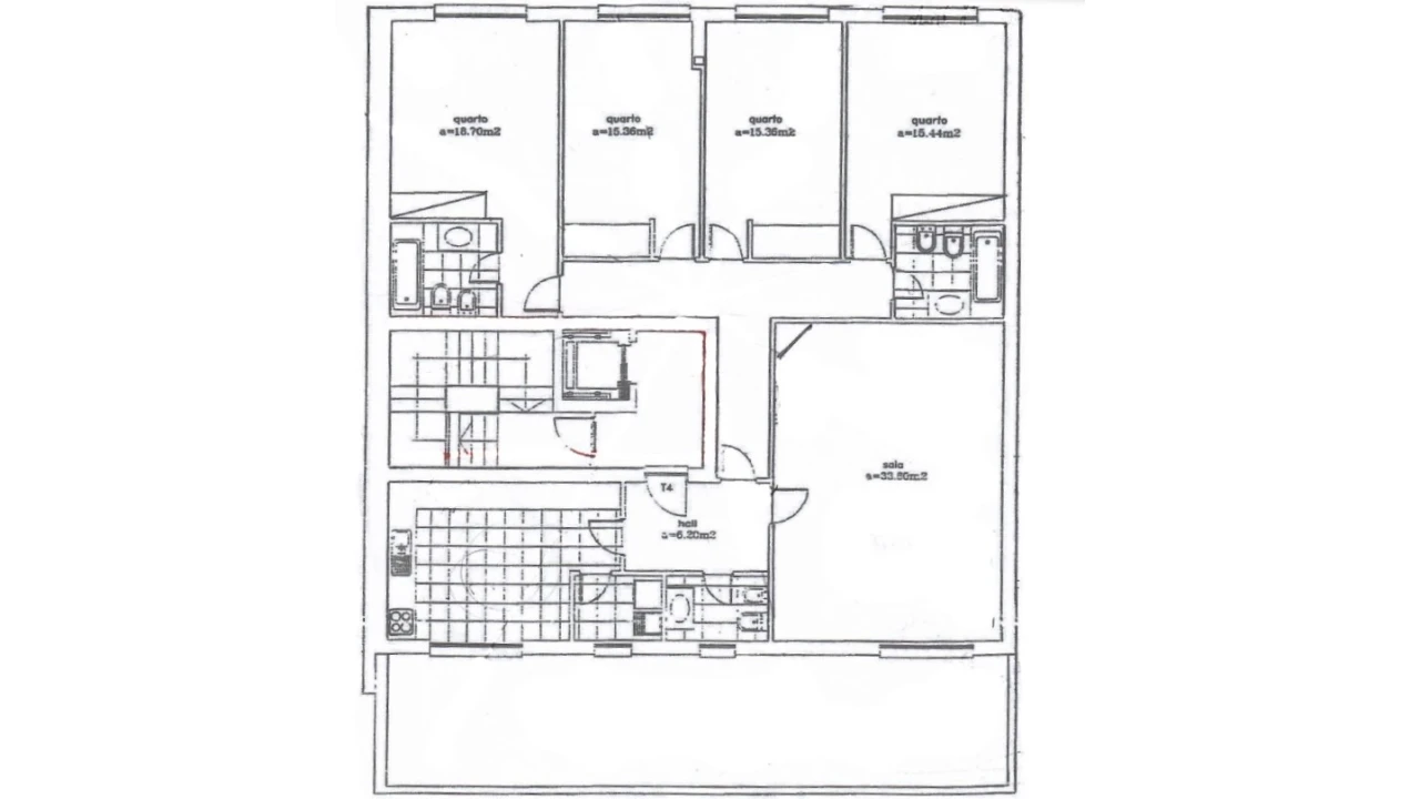 Apartamento T4 para Venda em Rio Tinto Foto 39