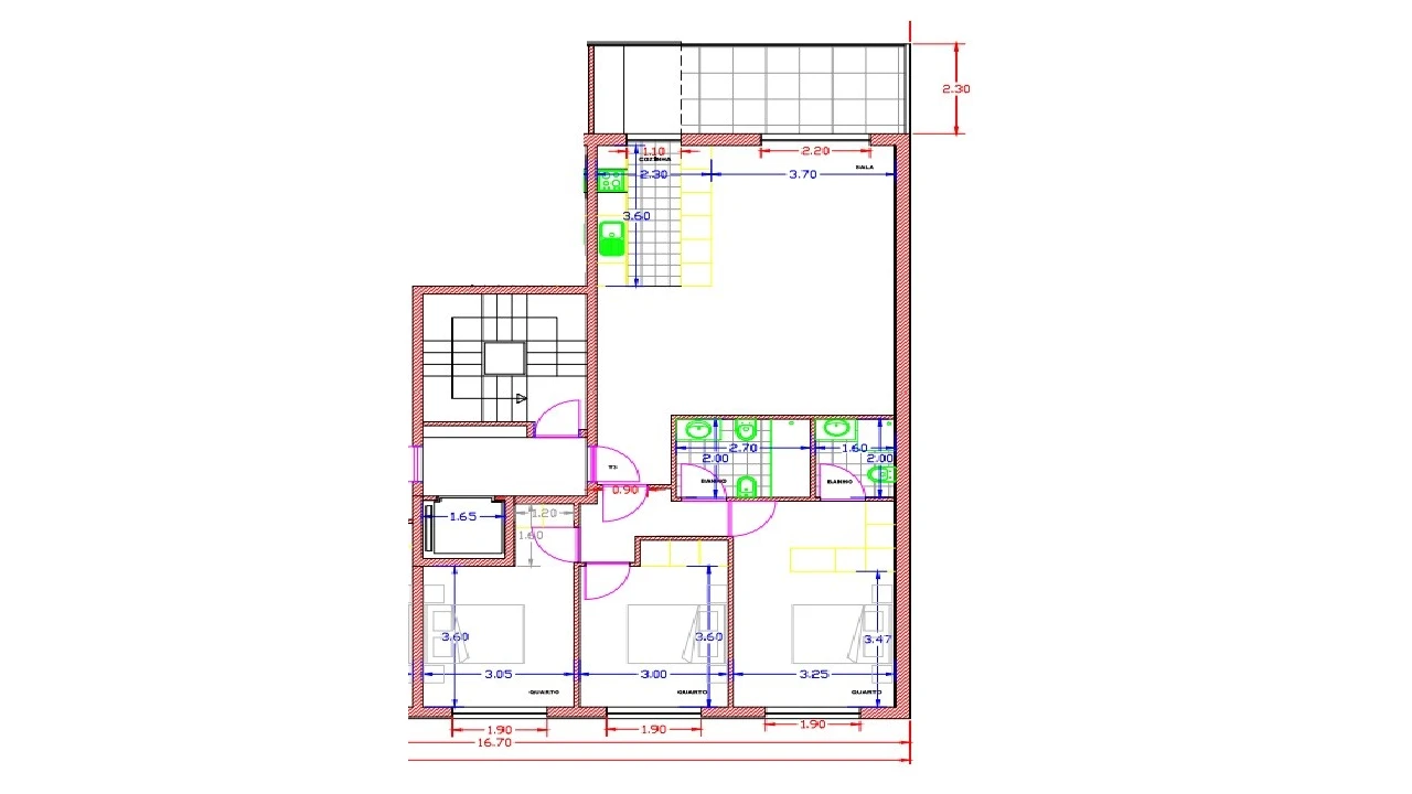 Apartamento T3 para Venda em Celeirós, Aveleda e Vimieiro Foto 18