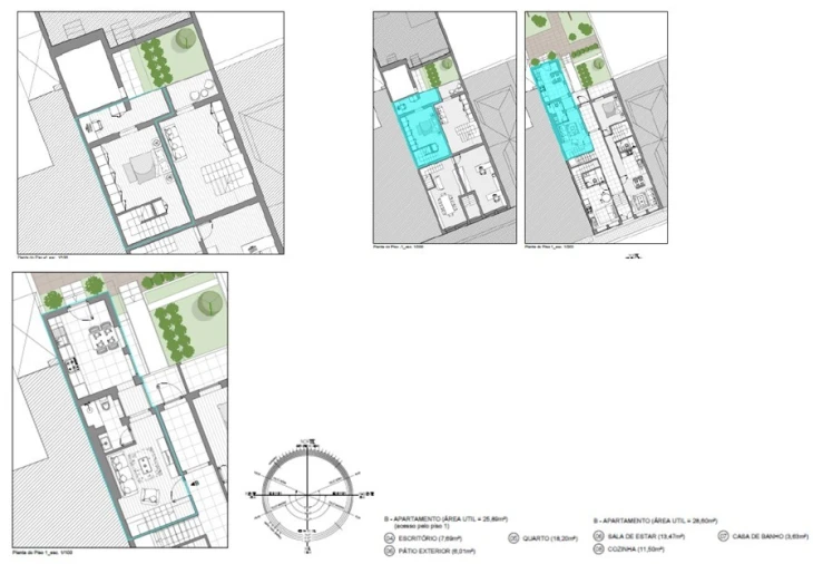 Apartamento T1 para Venda em Paranhos Planta 2