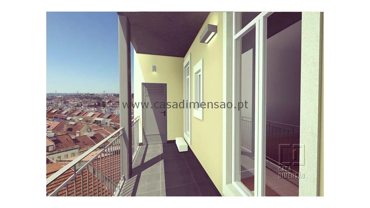 Apartamento T1 para Venda em Arroios Foto 11