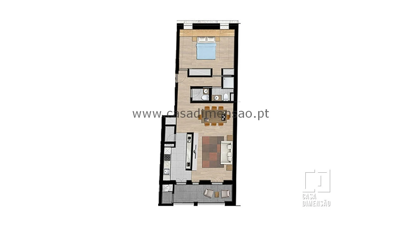 Apartamento T1 para Venda em Arroios Foto 17