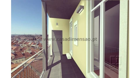 Apartamento T1 para Venda em Arroios