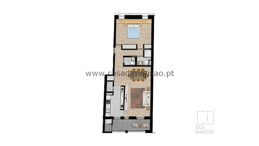 Apartamento T1 para Venda em Arroios Foto 17