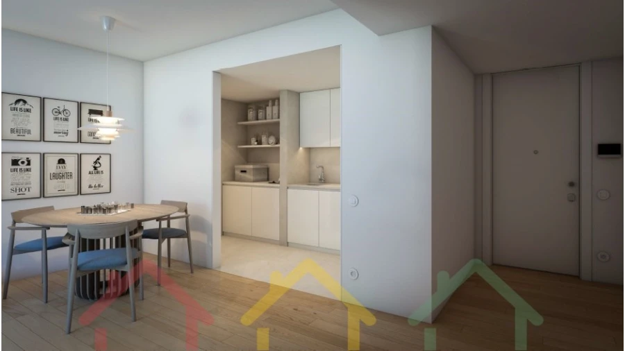 Apartamento T1 para Venda em Azurem Foto 4