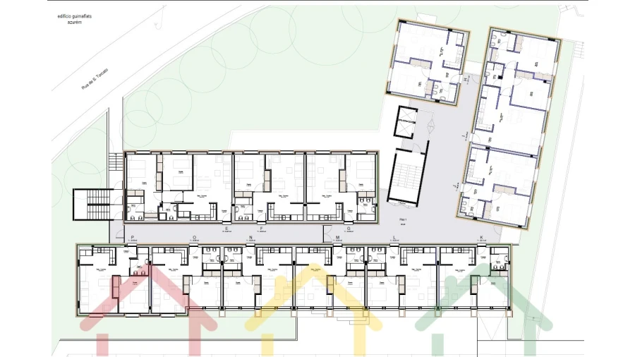 Apartamento T2 para Venda em Azurem Foto 9