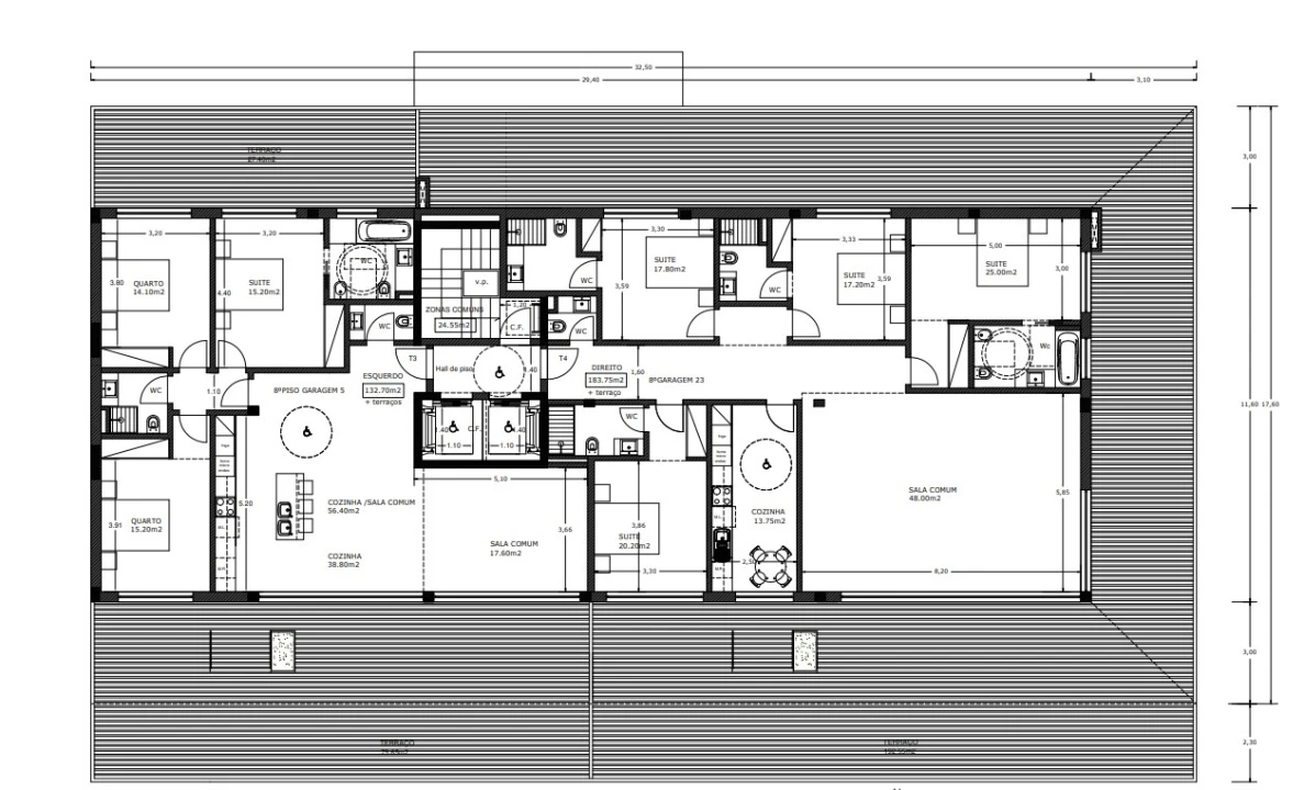 Apartamento T3 para Venda em Lordelo do Ouro e Massarelos Planta 4
