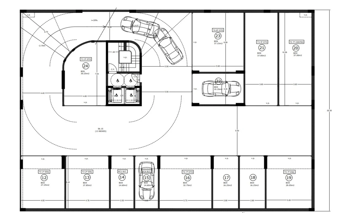 Apartamento T3 para Venda em Lordelo do Ouro e Massarelos Planta 6