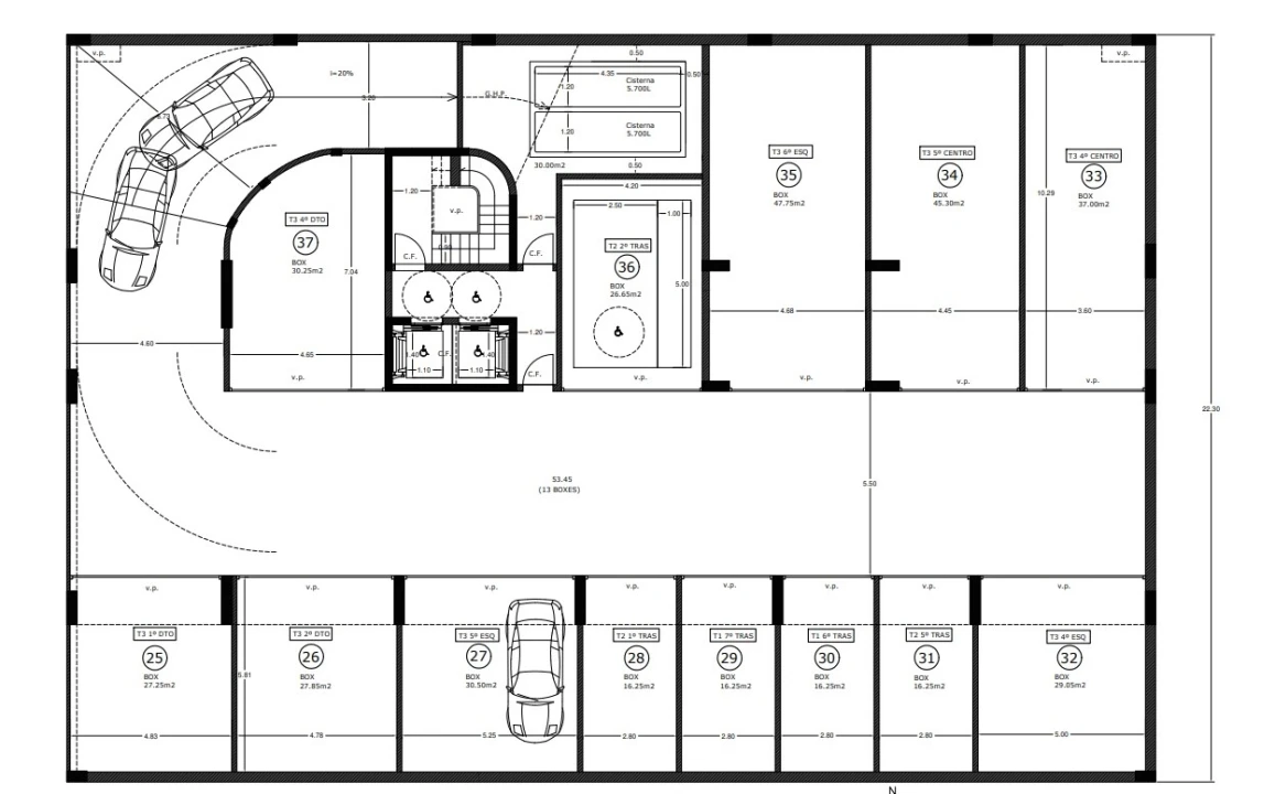 Apartamento T3 para Venda em Lordelo do Ouro e Massarelos Planta 7