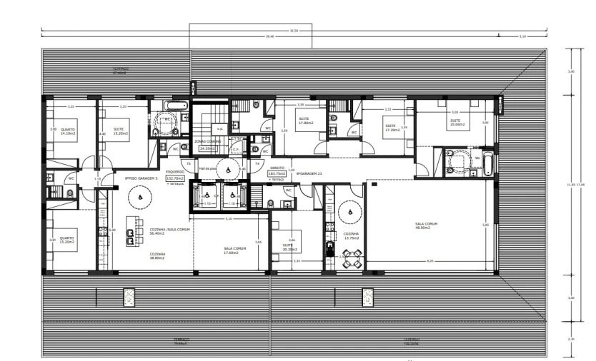 Apartamento T3 para Venda em Lordelo do Ouro e Massarelos Planta 4