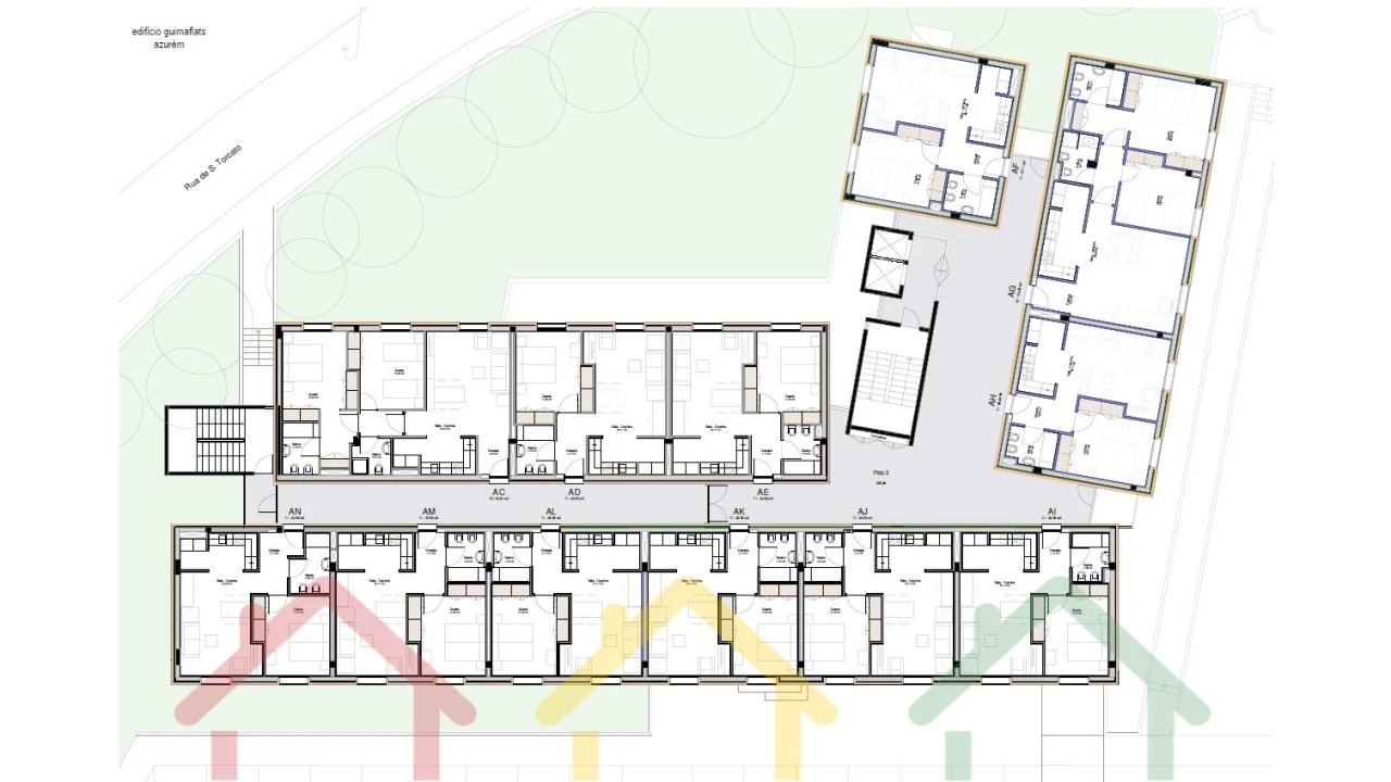 Apartamento T2 para Venda em Azurem Foto 9