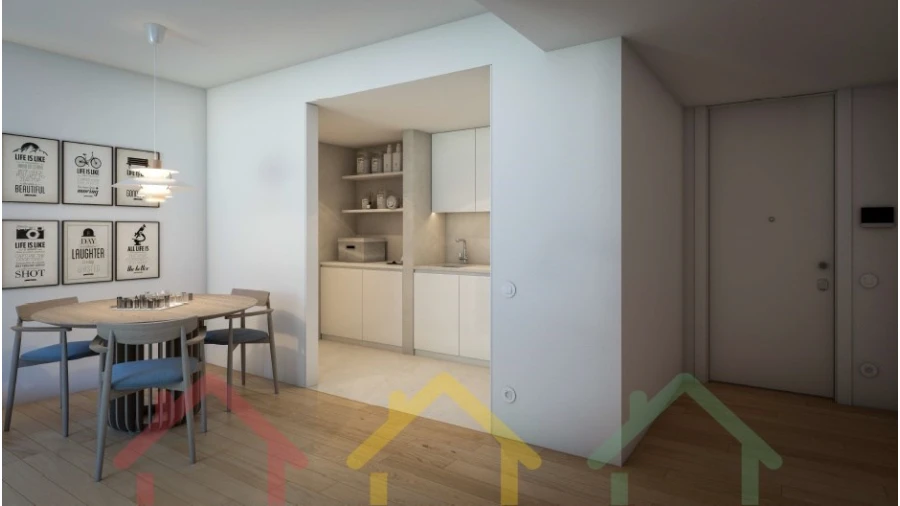 Apartamento T1 para Venda em Azurem Foto 3