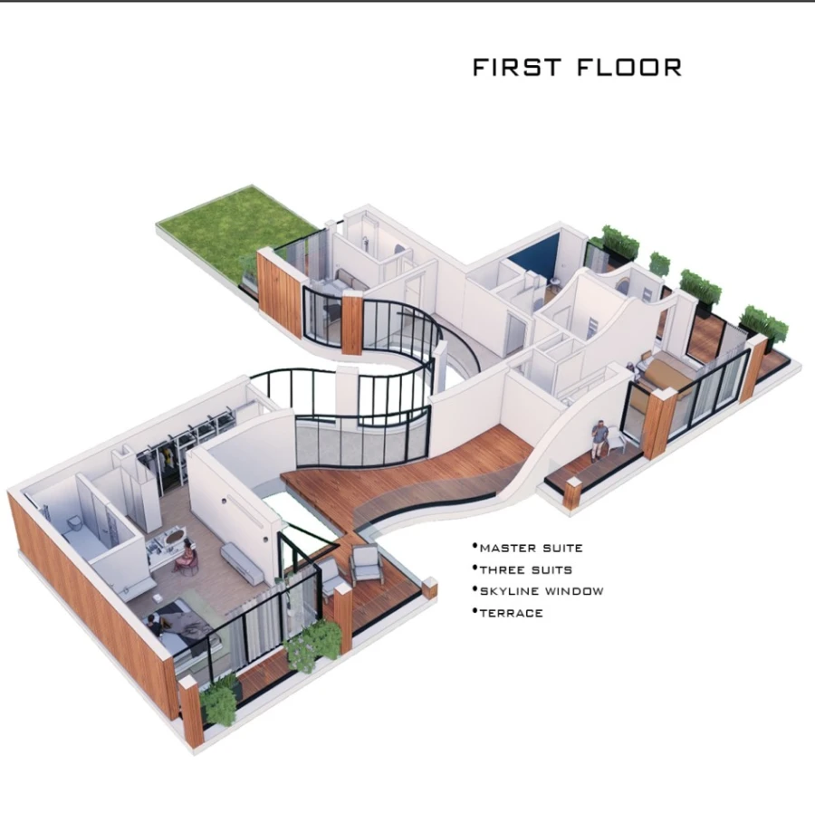 Moradia T6 para Venda em Charneca de Caparica e Sobreda Planta 2