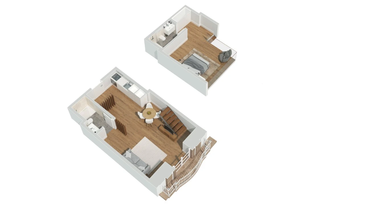 Apartamento T1 para Venda em Santa Marinha e São Pedro da Afurada Planta 8