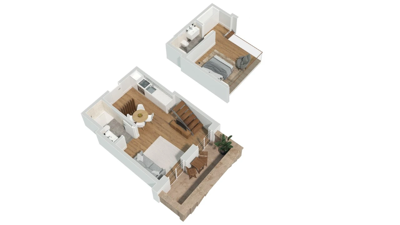 Apartamento T1 para Venda em Santa Marinha e São Pedro da Afurada Planta 13