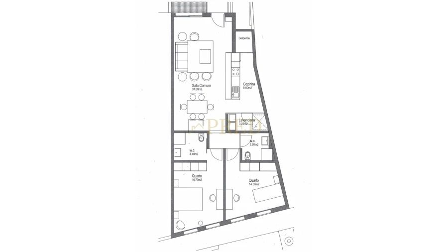 Apartamento T2 para Arrendamento em Matosinhos e Leça da Palmeira Foto 7