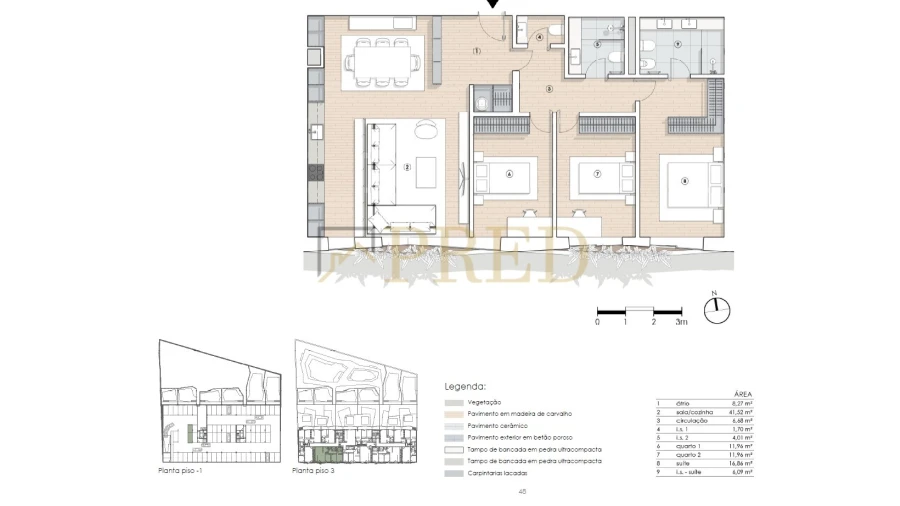 Apartamento T3 para Venda em Paranhos Foto 12