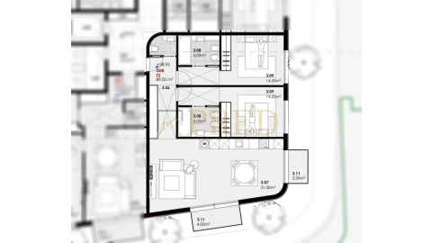 Apartamento T2 para Venda em Canidelo