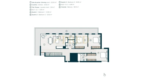 Apartamento T3 para Venda em Santa Marinha e São Pedro da Afurada