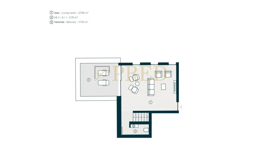 Apartamento T3 para Venda em Santa Marinha e São Pedro da Afurada Foto 9