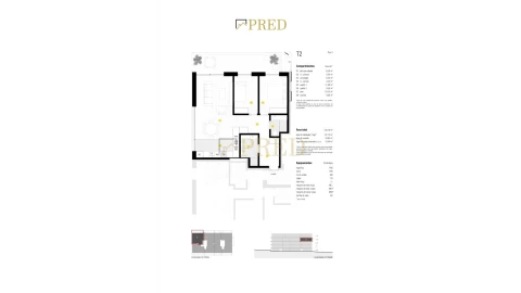 Apartamento T2 para Venda em Canidelo