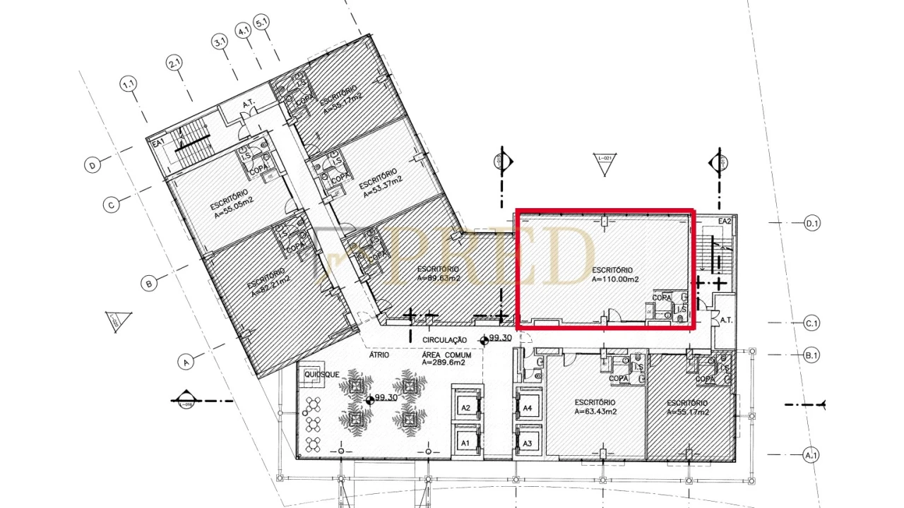 Escritório para Arrendamento em Santa Marinha e São Pedro da Afurada Foto 4