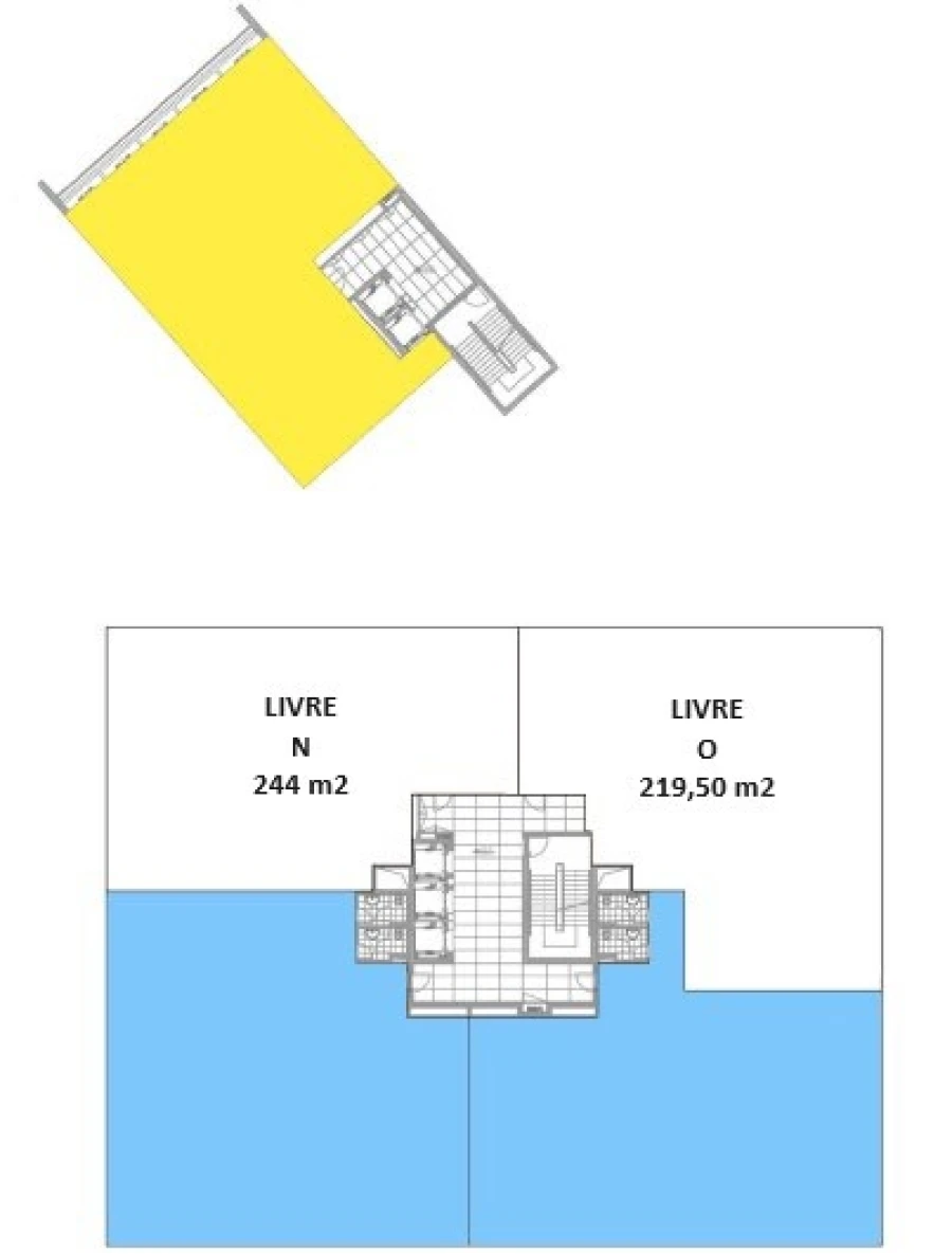 Escritório para Arrendamento em Lordelo do Ouro e Massarelos Planta 1